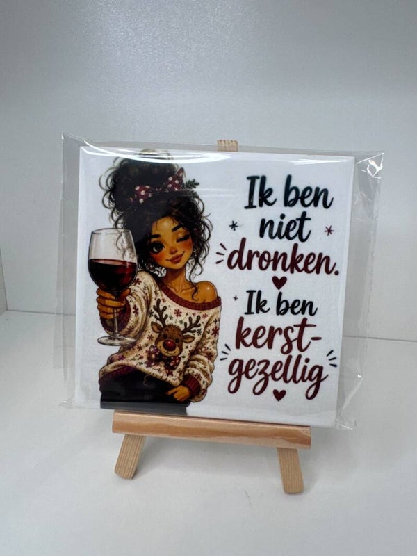 Tegek | ik ben niet dronken kerst