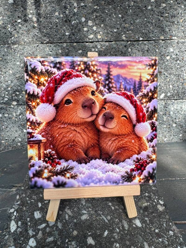 Tegel | Capibara Kerst