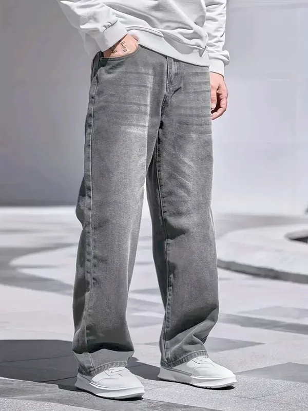 Strait leg jeans