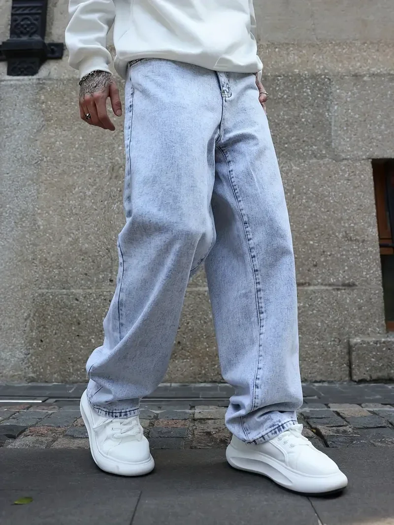 Strait leg jeans heren