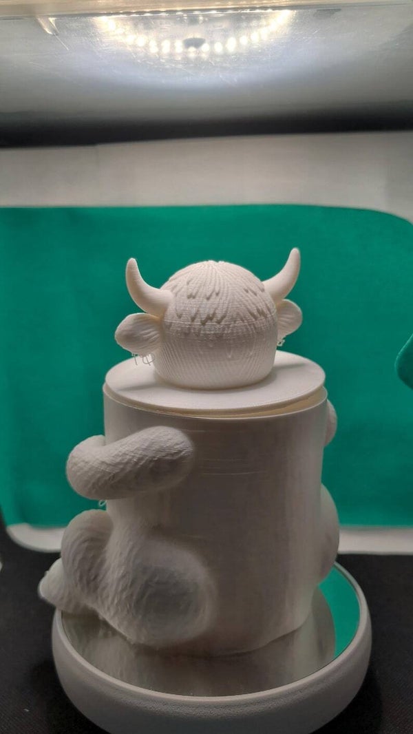 Highland Cow Cookie Jar