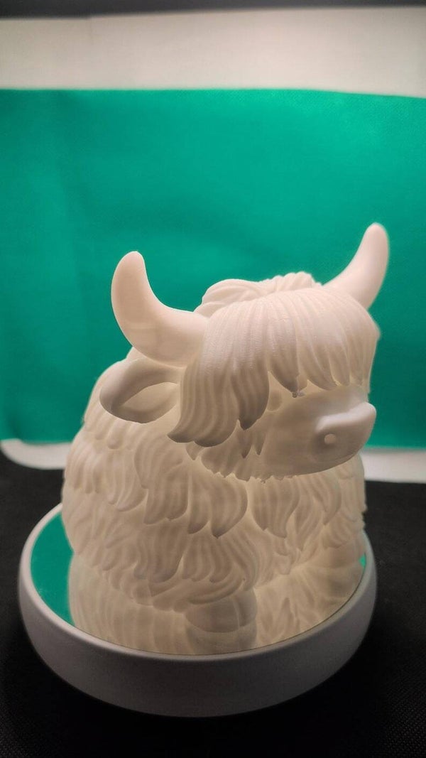 Highland Cow Soap Dispenser Holder