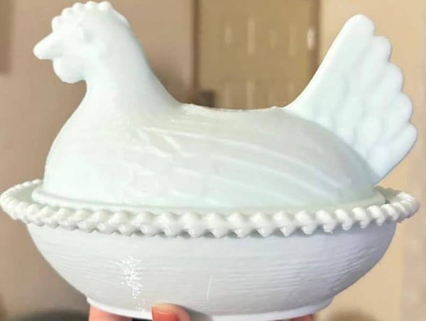 Extra Large Hen Cookie Jar, 12 inch