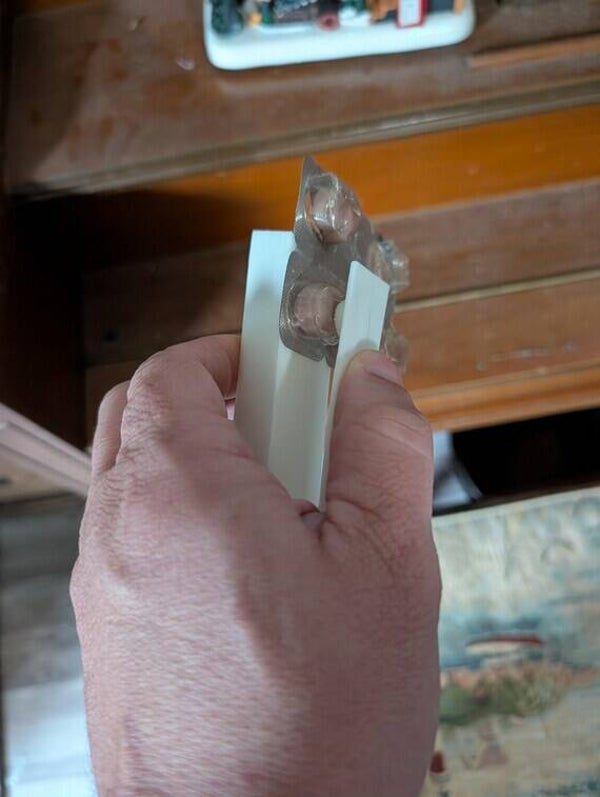 One-Press Pill Puncher