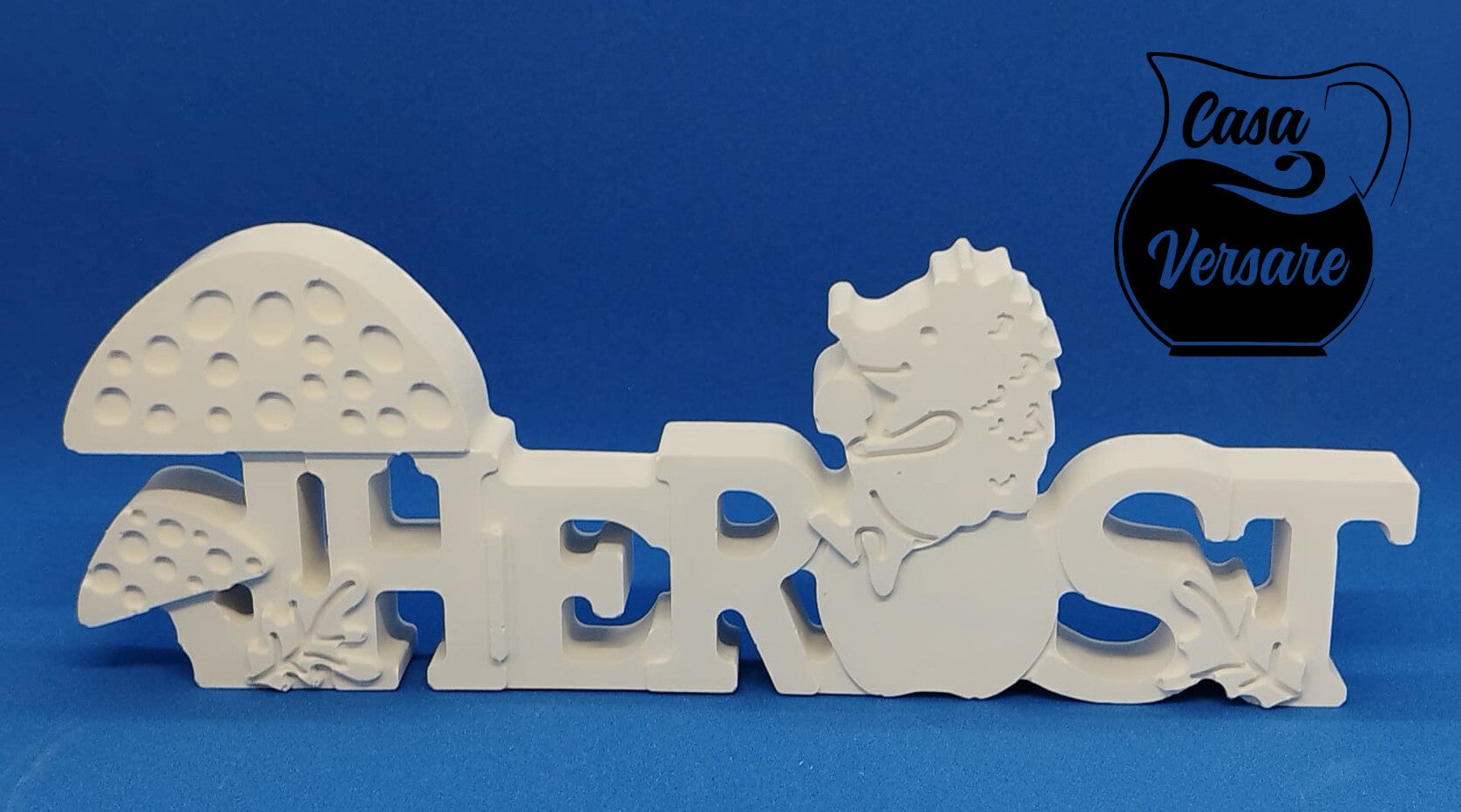 Alabaster-Schriftzug "Herbst"