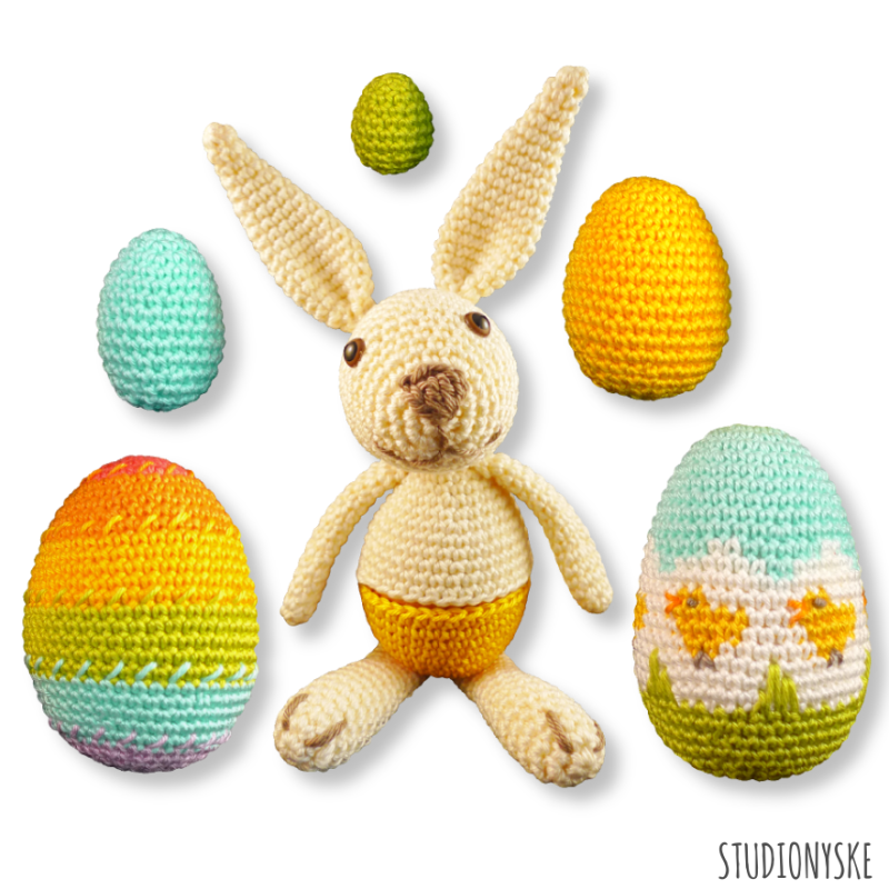 Paashaas & eieren haakpatronen
