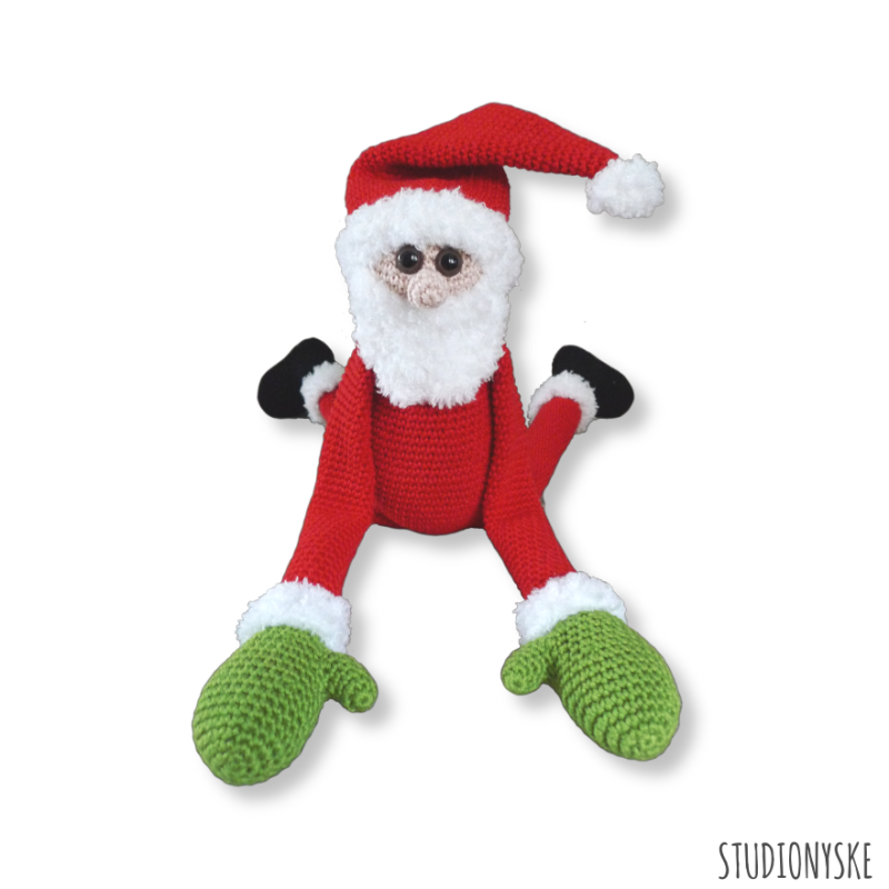 Patroon gehaakte Kerstman