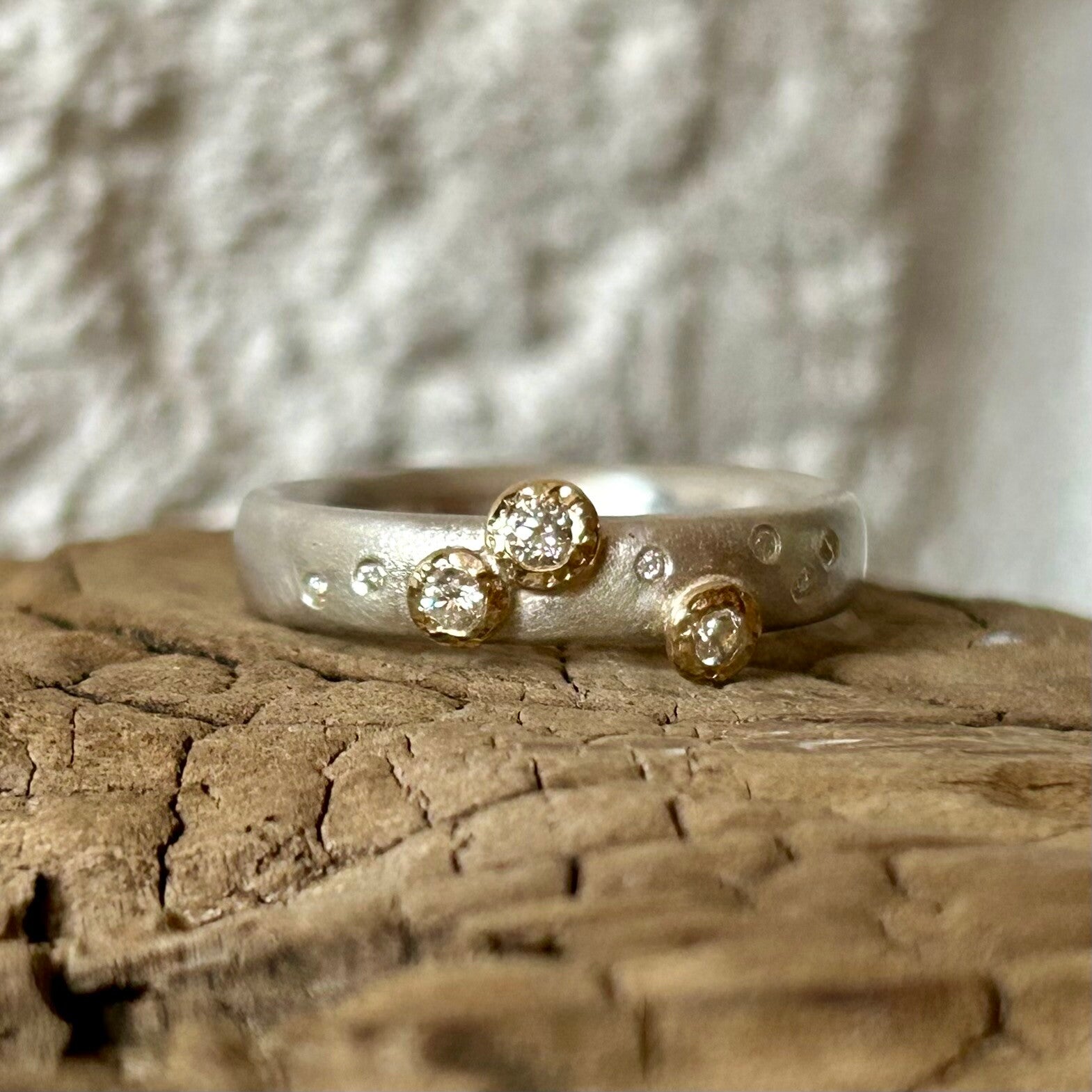 Diamond Octopus Ring