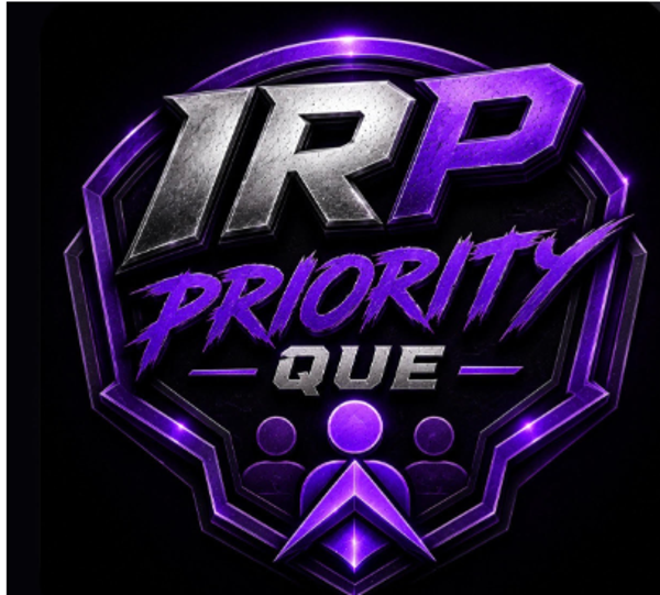 PRIO Que  **MUST OPEN TICKET IN DISCORD**