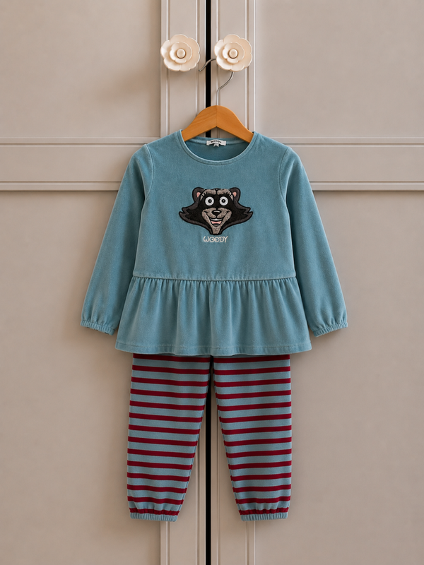 Pyjama - Woody - maat 140