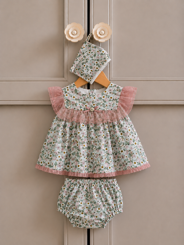 3 delige set - Baby ferr - maat 56