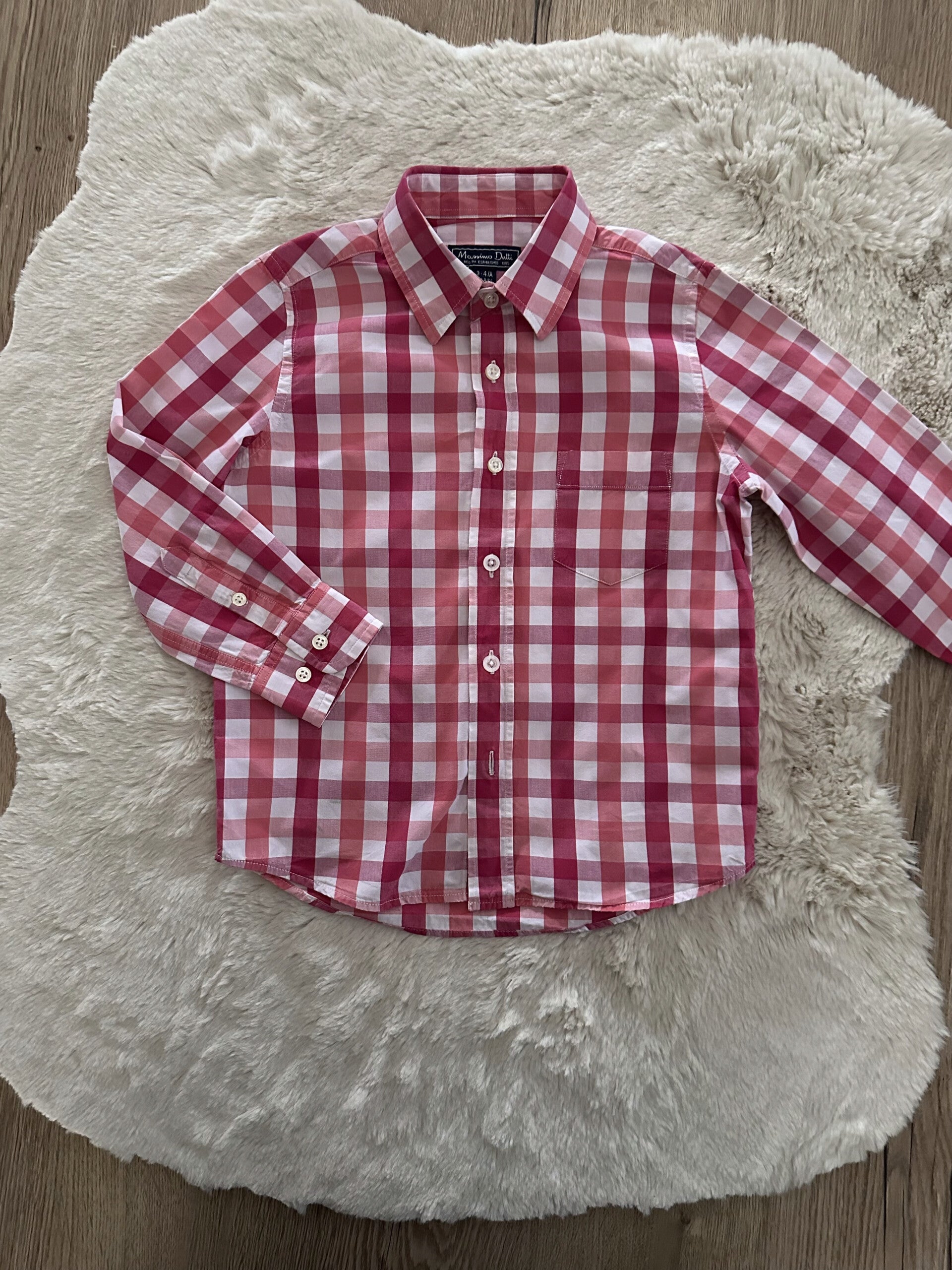 Hemd l Massimo Dutti l maat 104