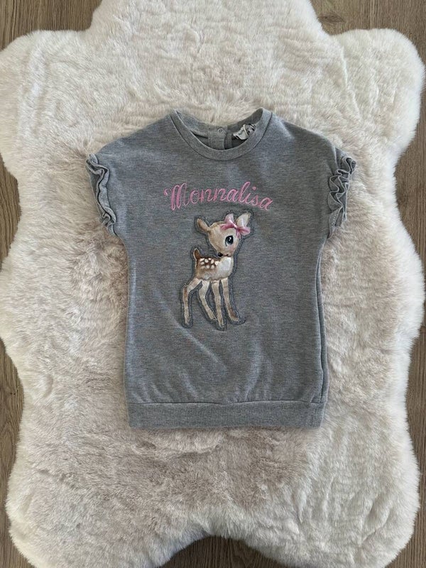 Jurk l Monnalisa l maat 80