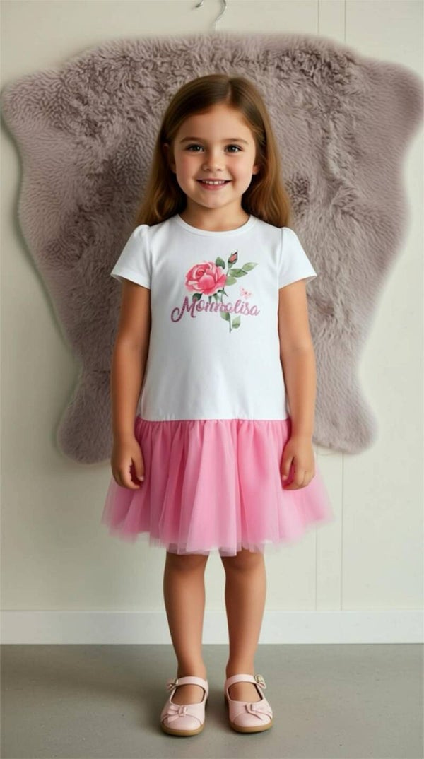 Jurk l Monnalisa l maat 110