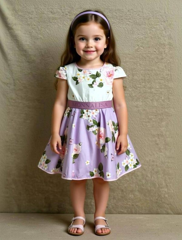 Jurk l Monnalisa l maat 104