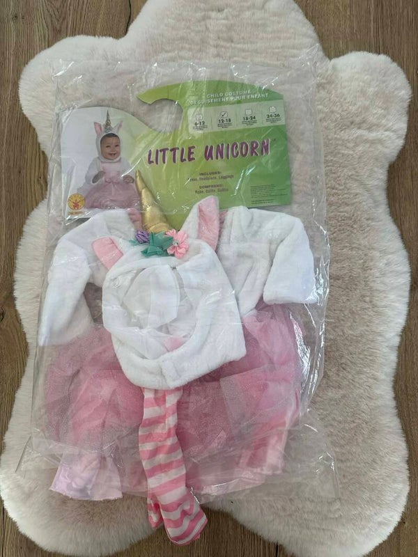 Unicorn verkleedpak l 12-18 maanden