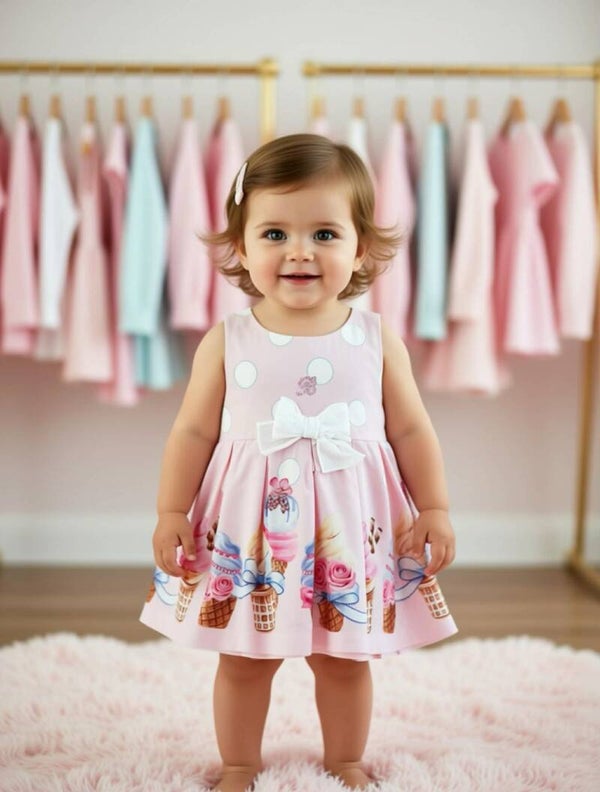 Jurk l Balloon chic l maat 74