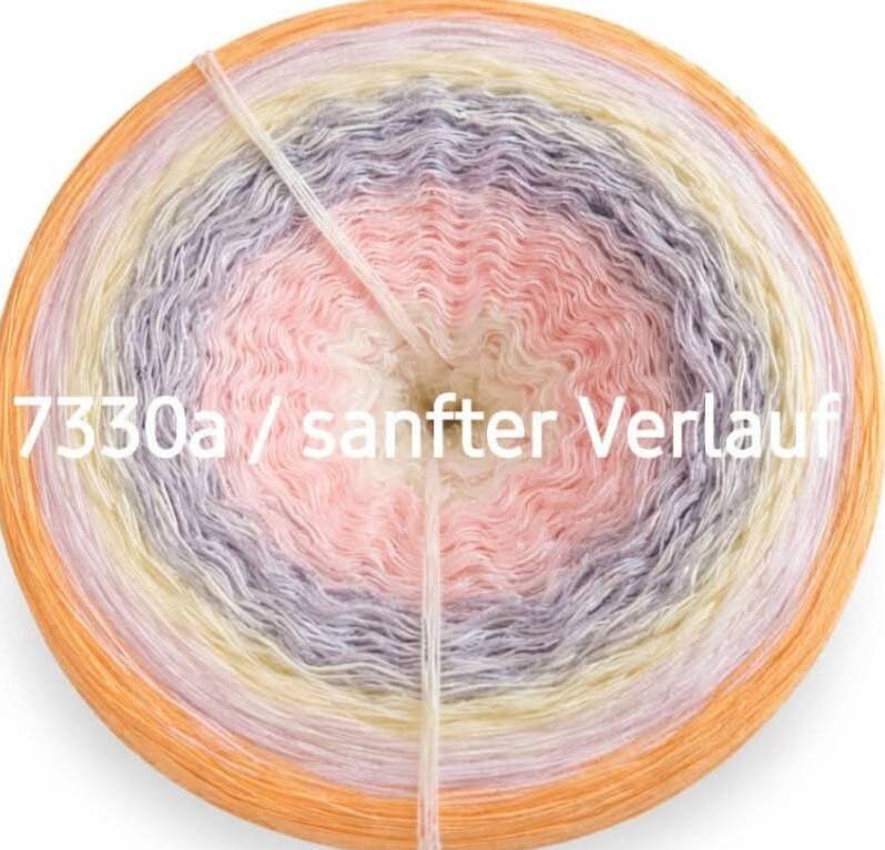 Pastellwirbel - 7330 - Bobbel mit Farbverlauf - 4 Fäden, 1200 Meter