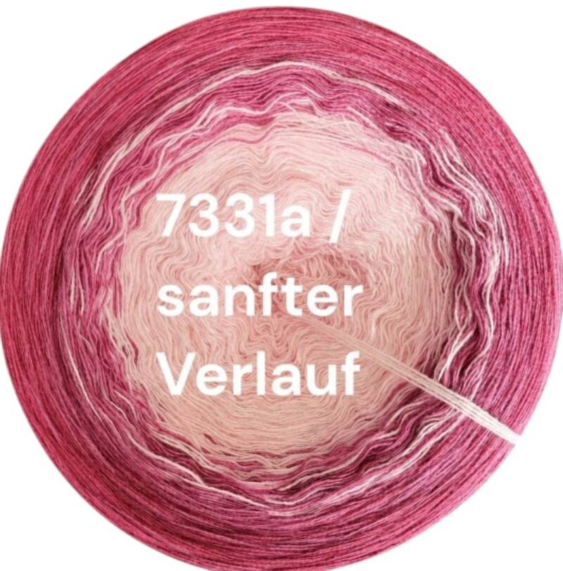 Zuckerwatte - 7331 - Bobbel mit Farbverlauf - 4 Fäden, 1000 Meter