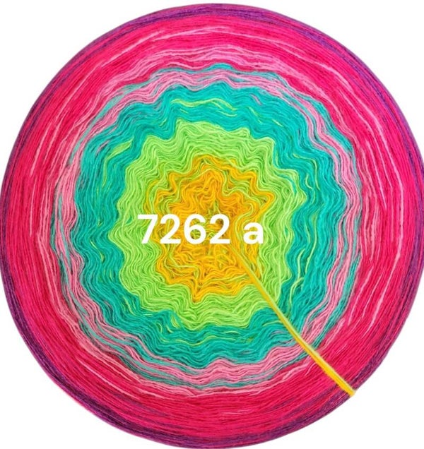 Polarlichter 2026 - 7262 - Bobbel mit Farbverlauf - 3 Fäden, 1200 Meter