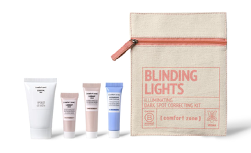 ILLUMINATING, DARK SPOT CORRECTING kit:  Bindings lights