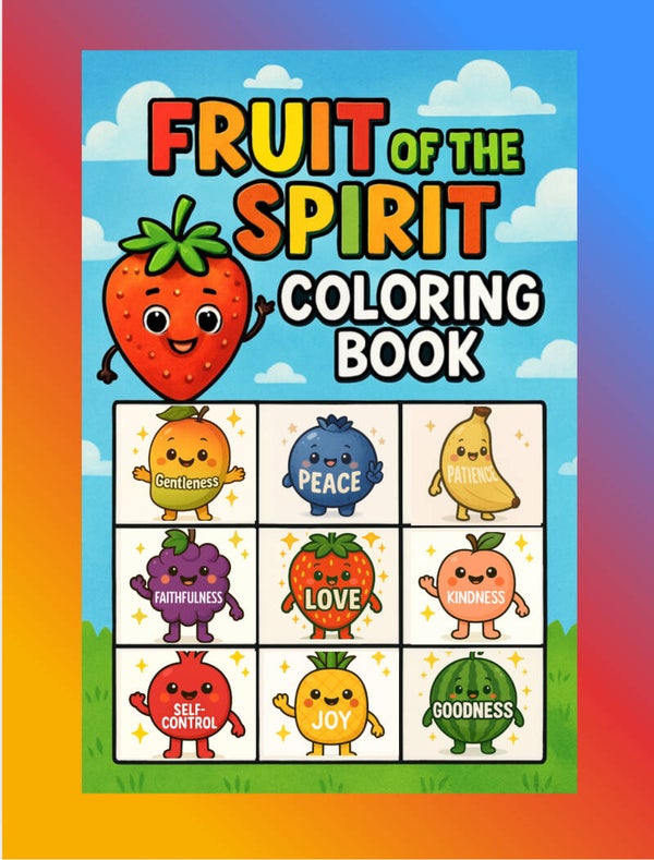Fruit of The Spirit Coloring Book