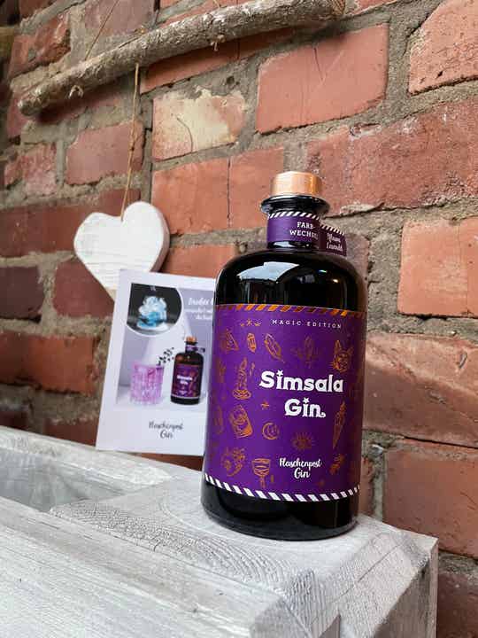 Gin "Simsala Gin" - Magic Edition mit Farbwechsel - Pflaume & Lavendel