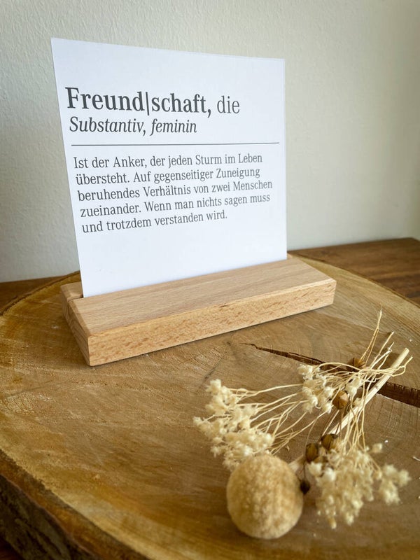 Geschenkkarten und Grußkarten "Freundschaft"