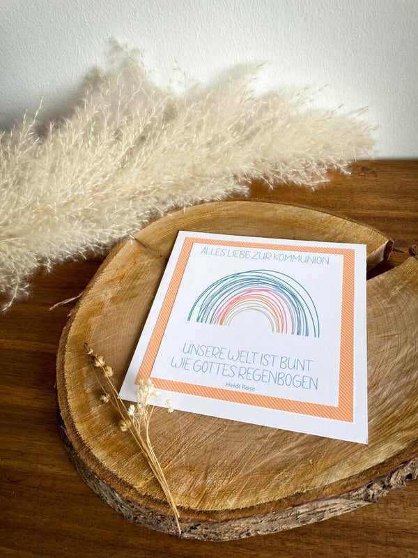Geschenkkarten und Grußkarten zur Kommunion