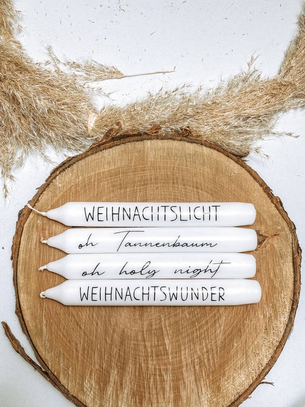 Kerze zu Weihnachten