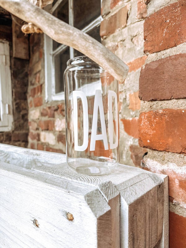 Eulenschnitt Hohes Trinkglas Dad