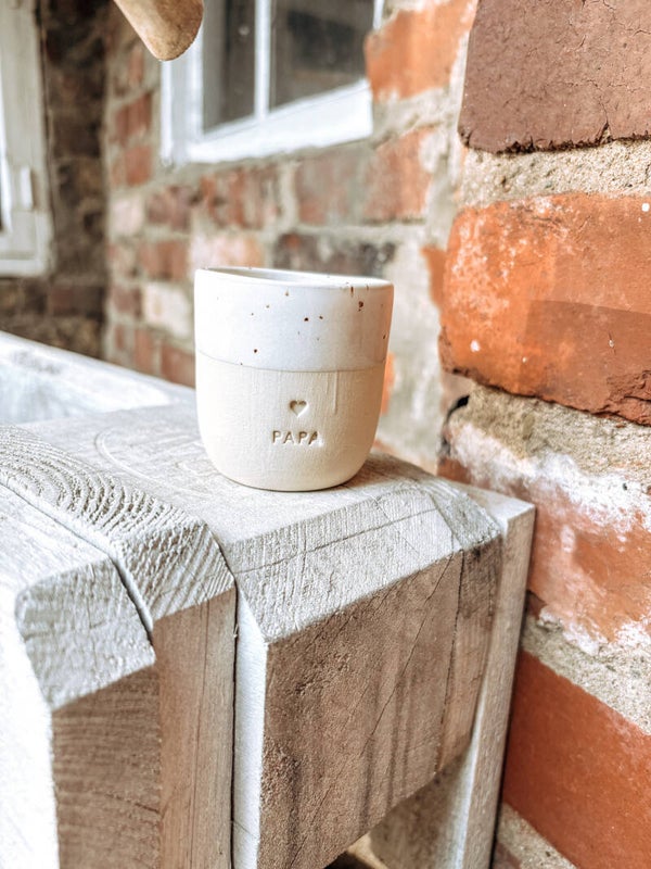 Eulenschnitt Espresso Becher Mama