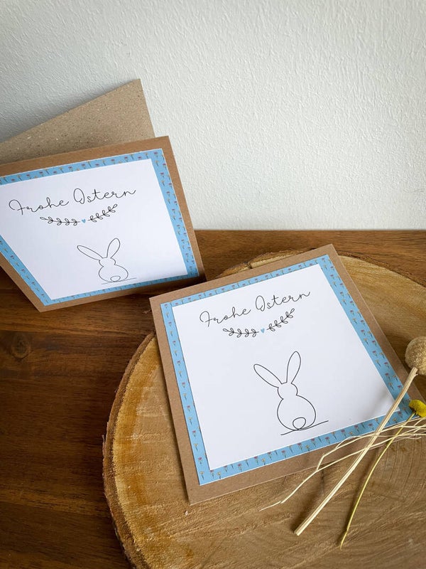 Geschenkkarten und Grußkarten zu Ostern