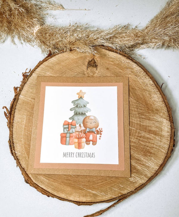 Weihnachtskarte Merry Christmas