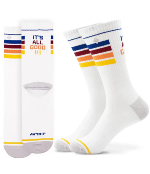 J. Clay - Statement Tennissocken mit Streifen All Good - Erwachsene