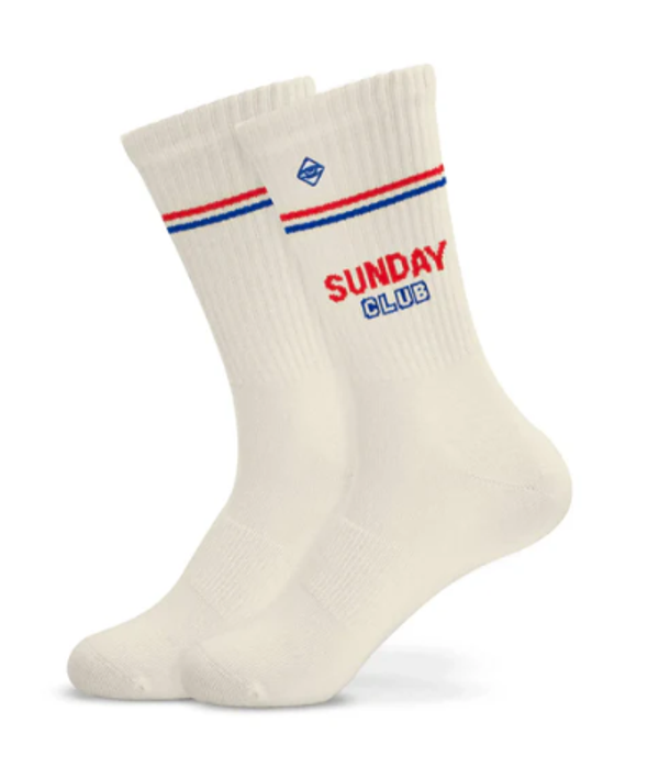 J. Clay - Tennissocken mit Statement Sunday Club - Erwachsene - Kinder