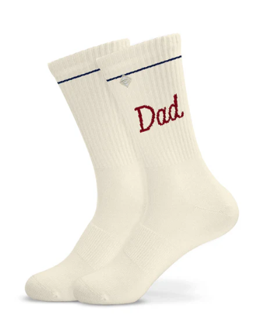 J. Clay - Beige Tennissocken mit Dad - Erwachsene