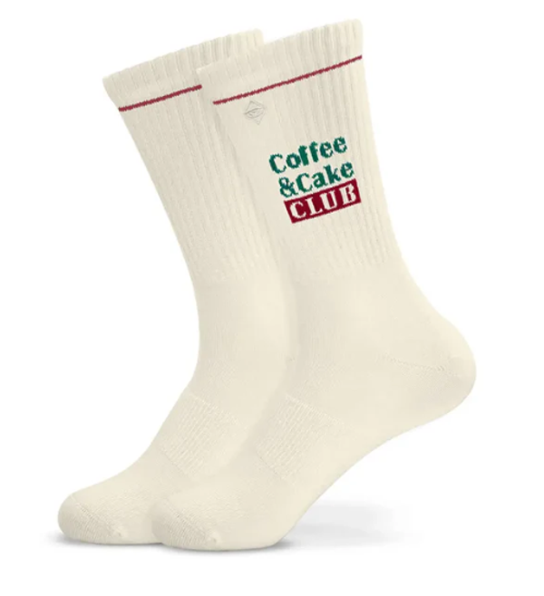 J. Clay - Tennissocken für Kaffee Junkies Coffee & Cake Club - Erwachsene