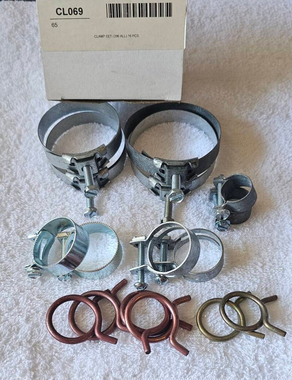 1965 Hose clamp set (396) non dated