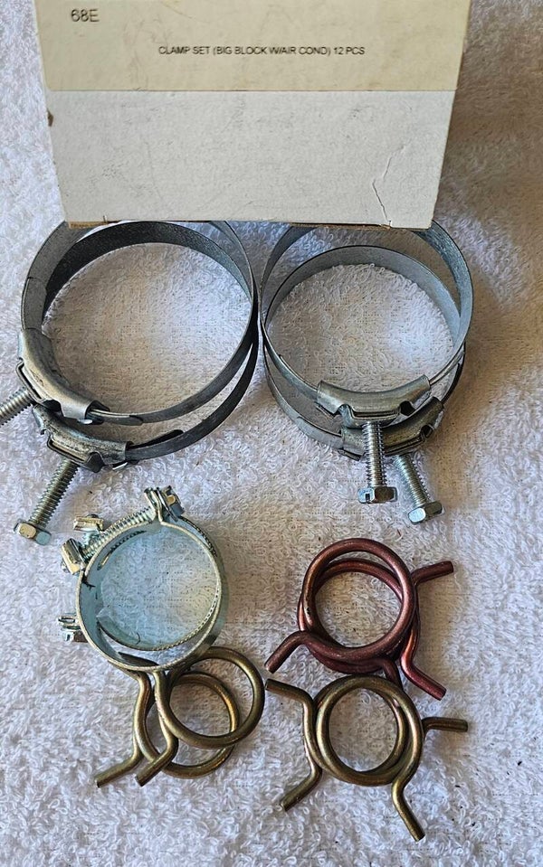 68E Hose Clamp Set 427 w/ac (12 pc)