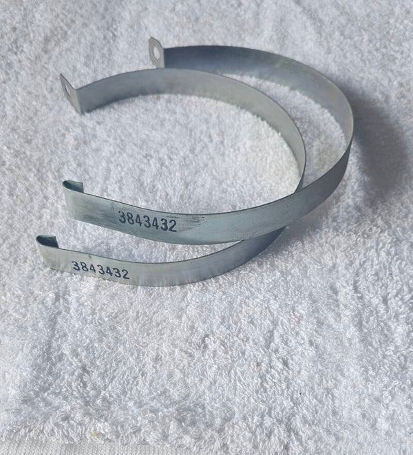64-72 Expansion Tank Straps NOS