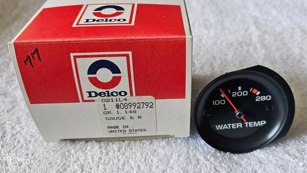 1977 280 Degree Water Temperature Gauge