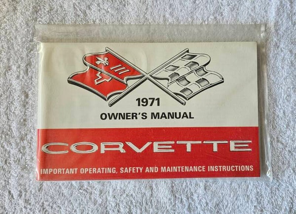 1971 Owners Manual