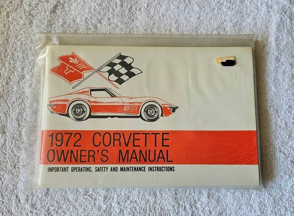 1972 Owners Manual