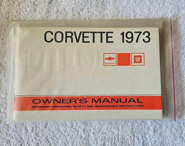 1973 Owners Manual