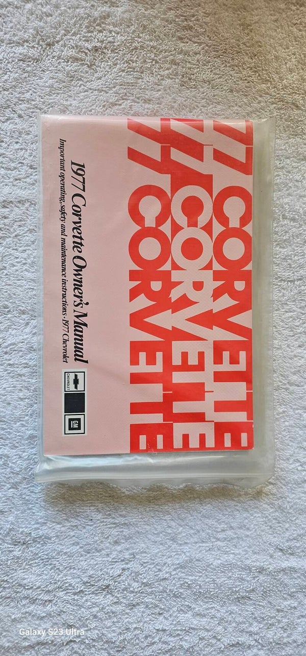 1977 Owners Manual