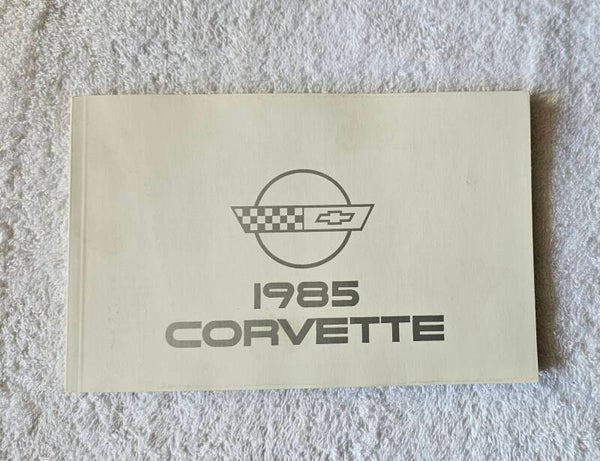 1985 Owners manual No Package