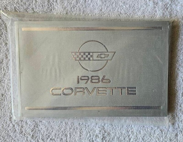 1986 Owners Manual