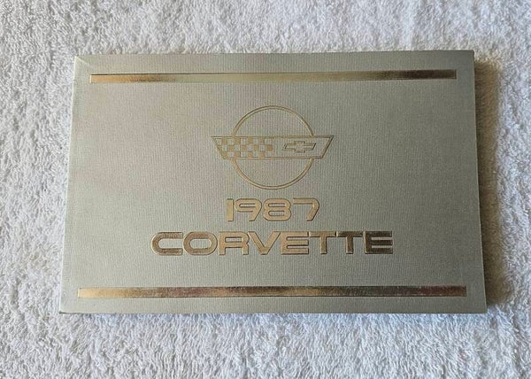 1987 Owners Manual No Package