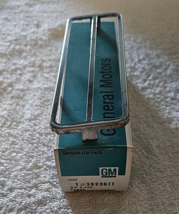 68-72 NOS GM Gas Pedal Trim gm 3923611